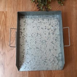 HOBBY LOBBY letter tray galvanized tin